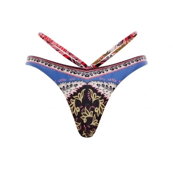 New! Agua Bendita beryl bikini bottoms 19011 - Picture 3 of 12